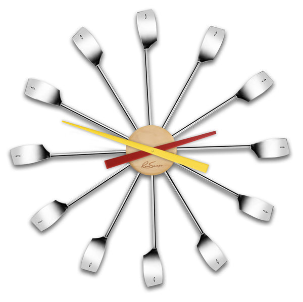 Custom Large Rowing Oar Clock – RowScape